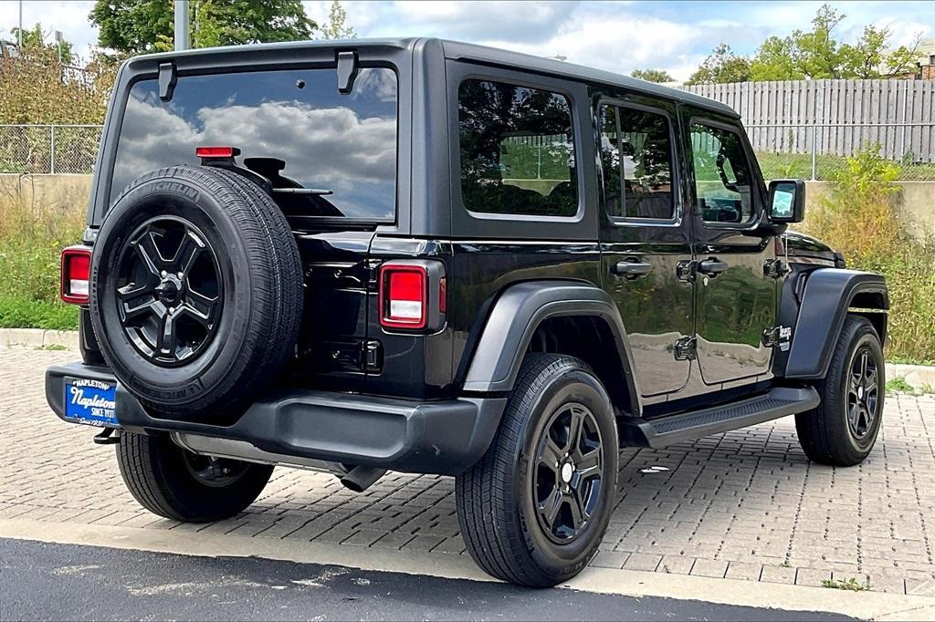 used 2021 Jeep Wrangler Unlimited car, priced at $27,495