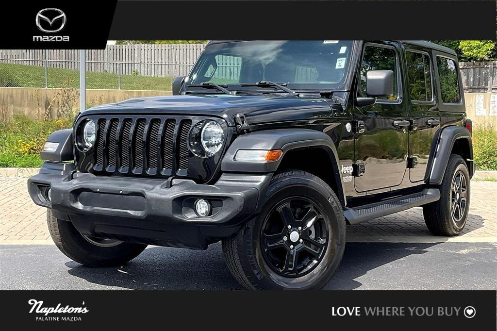 used 2021 Jeep Wrangler Unlimited car, priced at $27,495