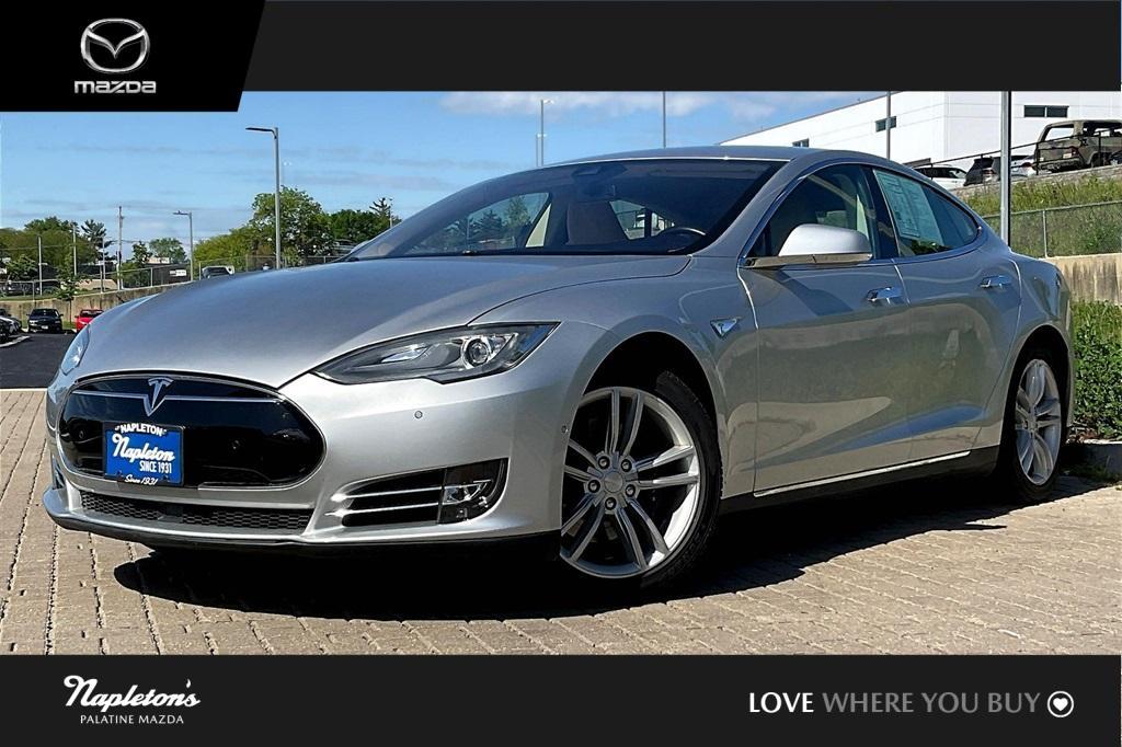 used 2014 Tesla Model S car, priced at $19,532