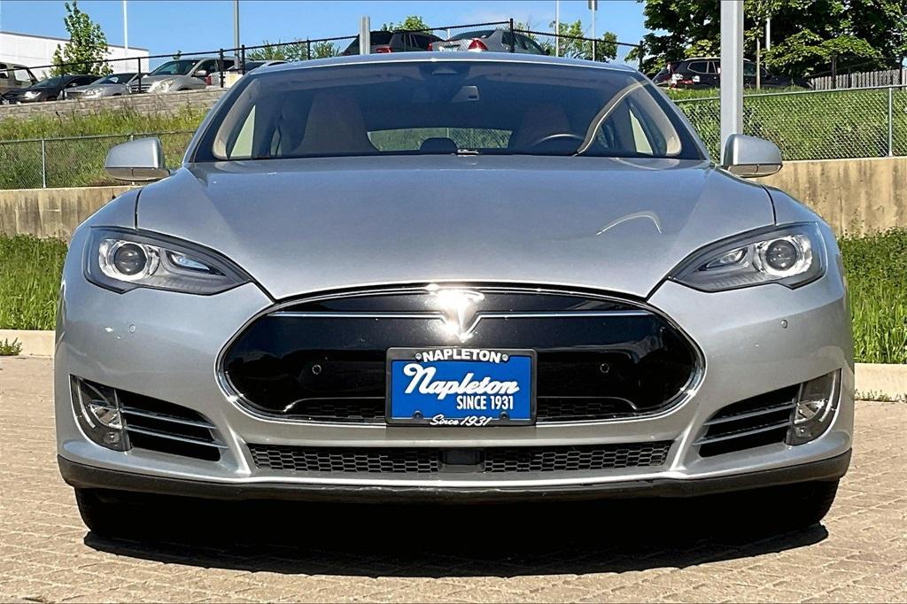 used 2014 Tesla Model S car, priced at $18,995