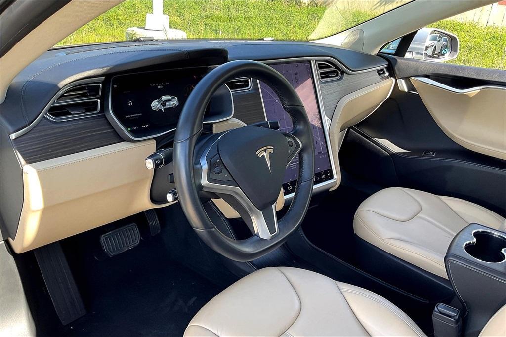 used 2014 Tesla Model S car, priced at $18,995