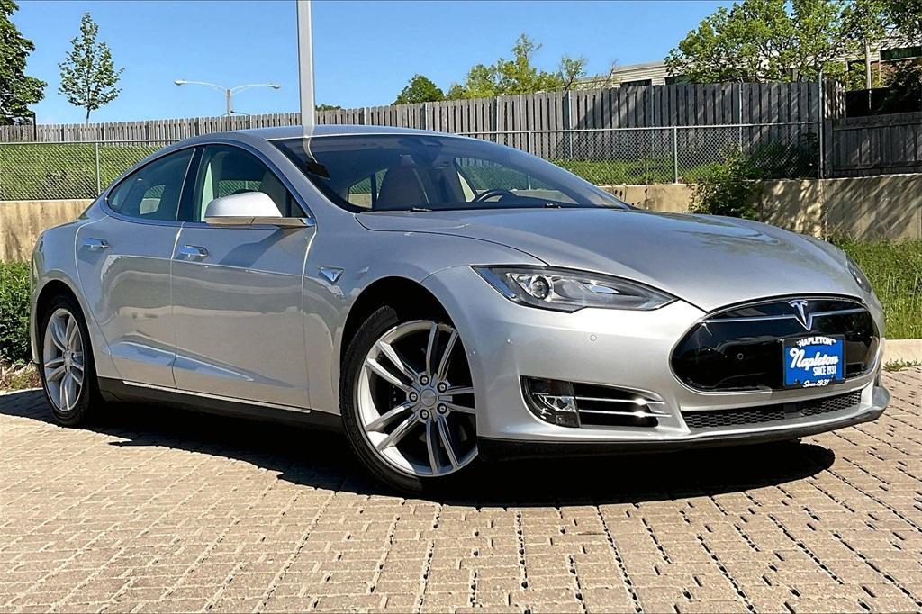 used 2014 Tesla Model S car, priced at $18,995