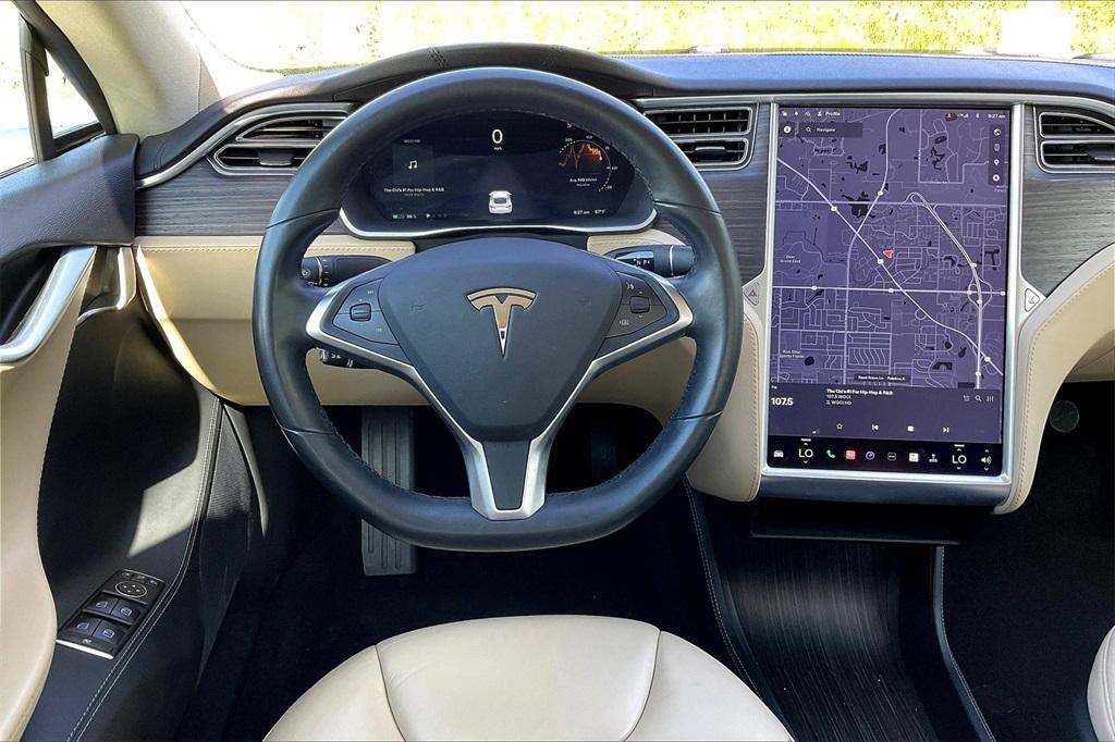 used 2014 Tesla Model S car, priced at $22,995