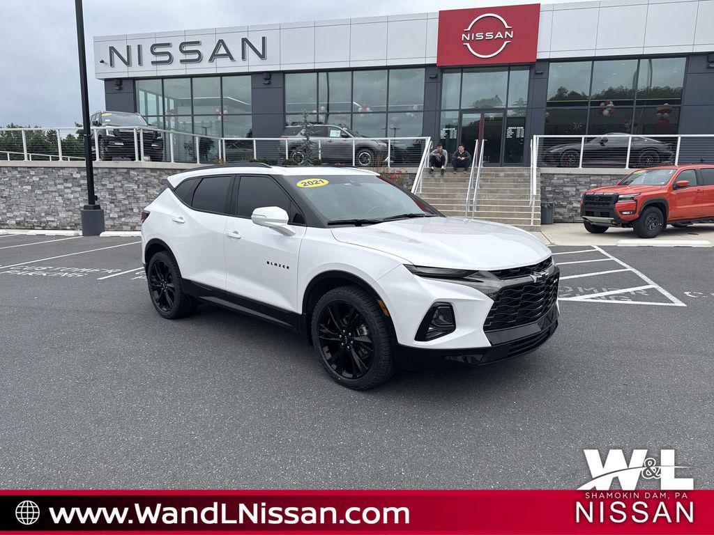 used 2021 Chevrolet Blazer car, priced at $28,738
