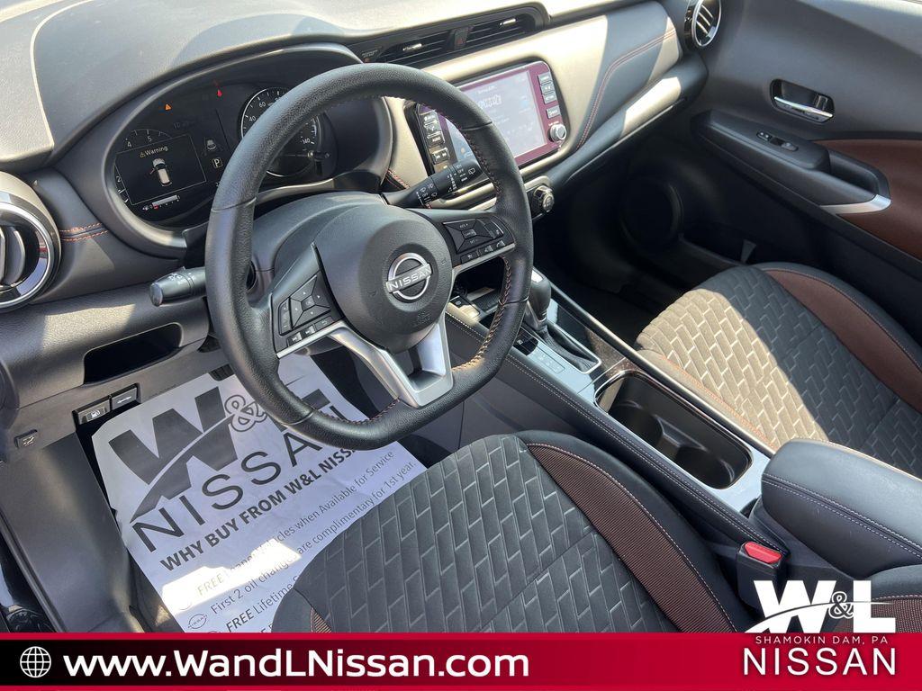 used 2022 Nissan Kicks car, priced at $18,997