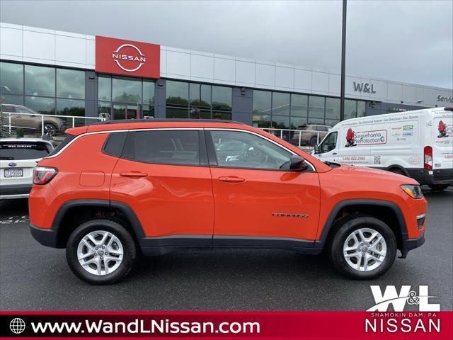 used 2020 Jeep Compass car, priced at $20,096