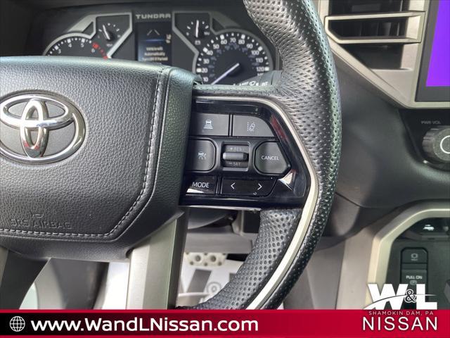 used 2022 Toyota Tundra car, priced at $48,574