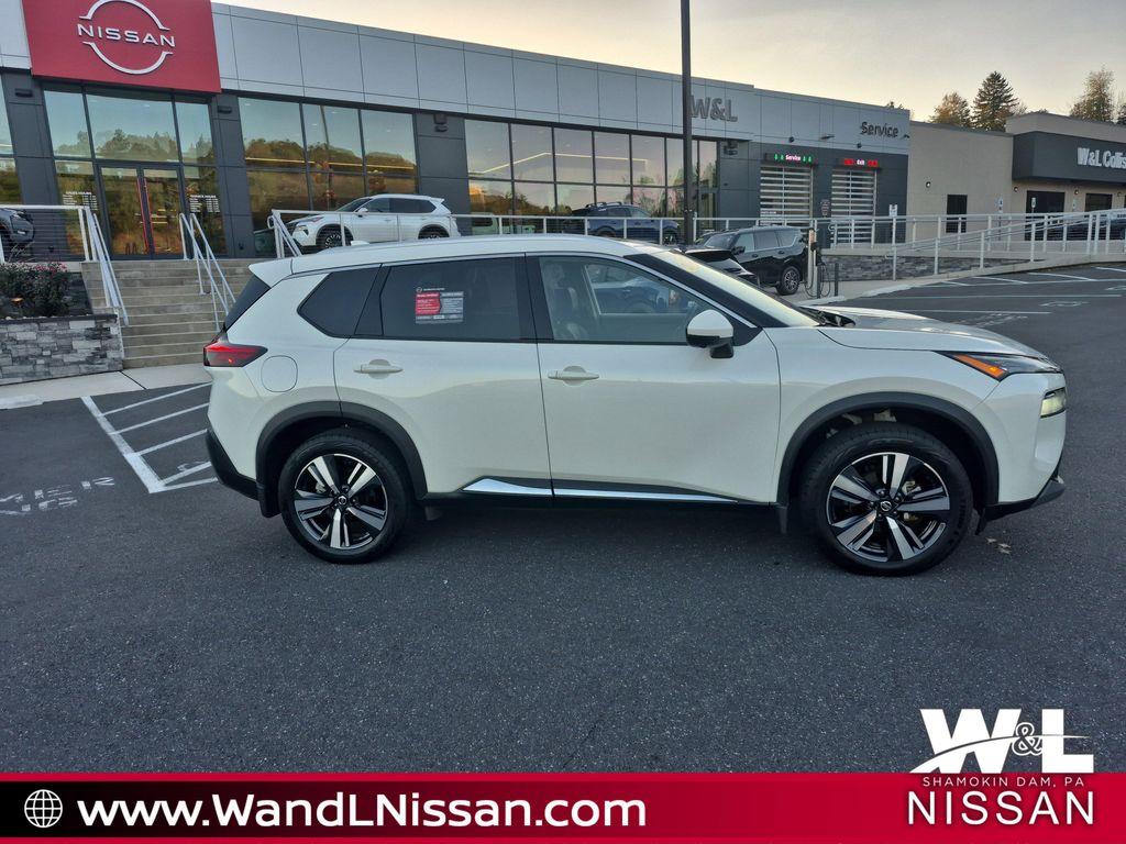 used 2021 Nissan Rogue car, priced at $25,253