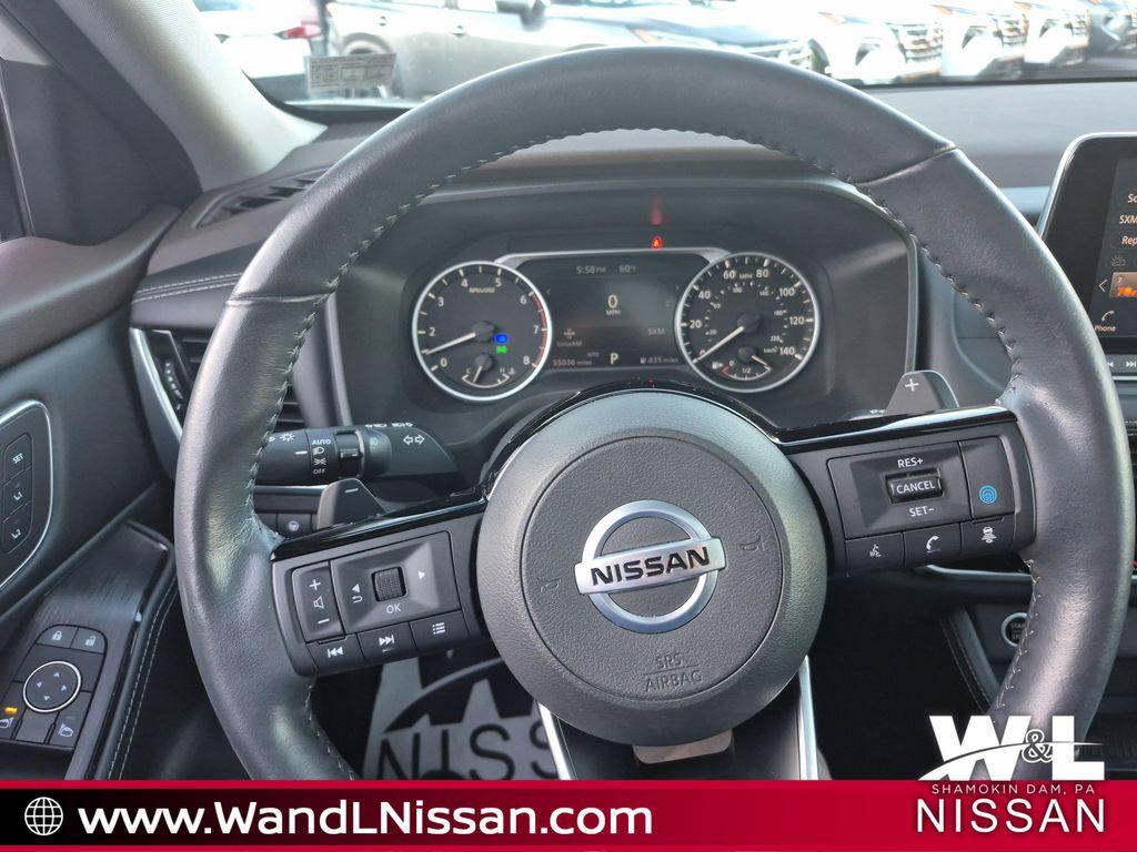 used 2021 Nissan Rogue car, priced at $25,253