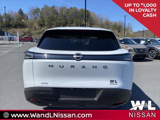 new 2025 Nissan Murano car, priced at $41,850