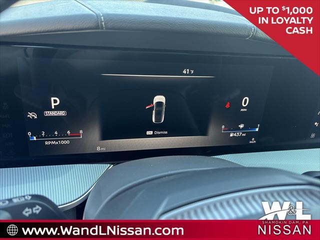 new 2025 Nissan Murano car, priced at $47,127