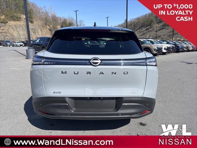 new 2025 Nissan Murano car, priced at $47,127