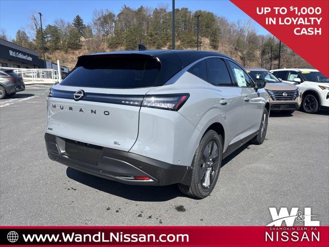 new 2025 Nissan Murano car, priced at $47,127