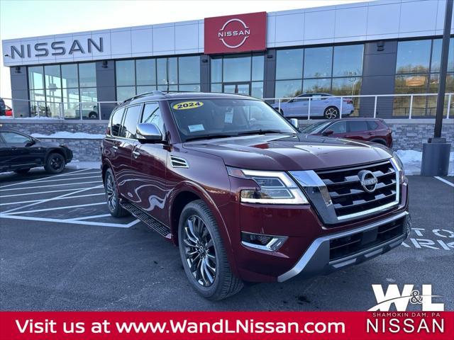 new 2024 Nissan Armada car, priced at $70,890