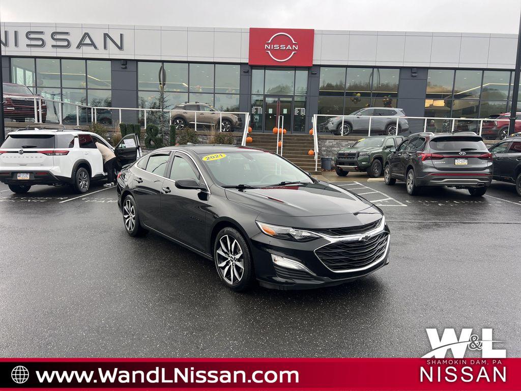 used 2021 Chevrolet Malibu car, priced at $19,539
