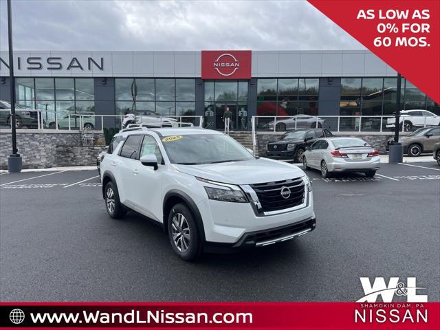 new 2025 Nissan Pathfinder car, priced at $45,258