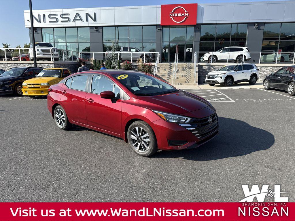 new 2025 Nissan Versa car, priced at $22,447