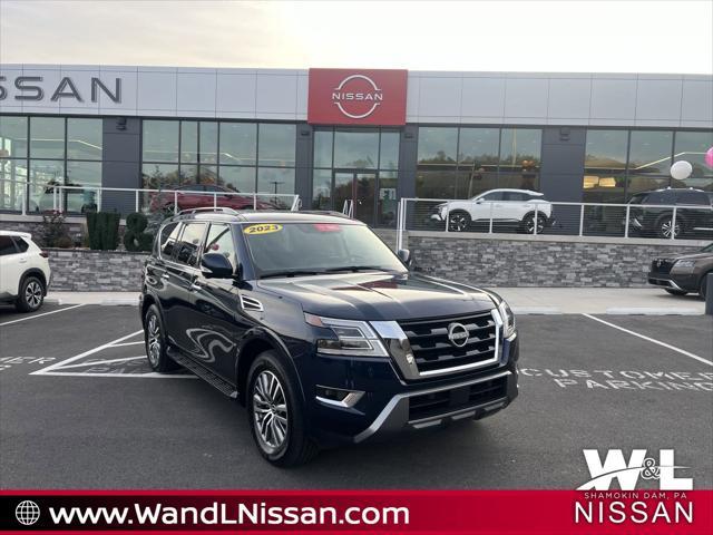 used 2023 Nissan Armada car, priced at $34,000