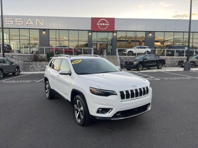 used 2021 Jeep Cherokee car, priced at $21,564