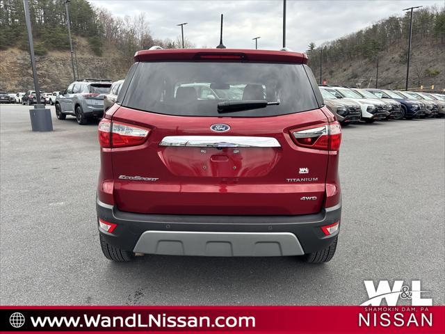 used 2020 Ford EcoSport car, priced at $19,438