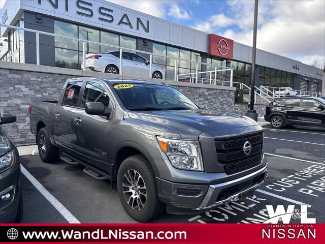 used 2021 Nissan Titan car, priced at $32,488