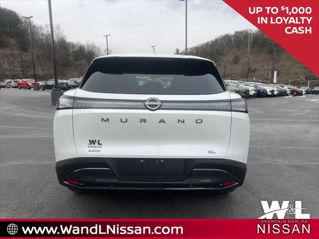 new 2025 Nissan Murano car, priced at $48,203
