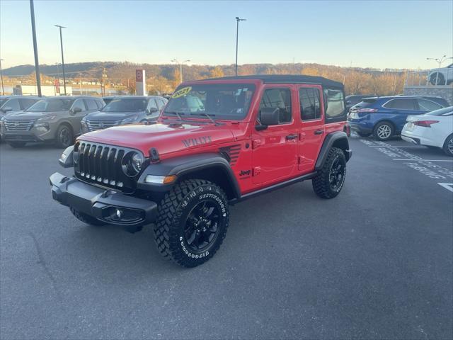 used 2021 Jeep Wrangler car, priced at $33,574