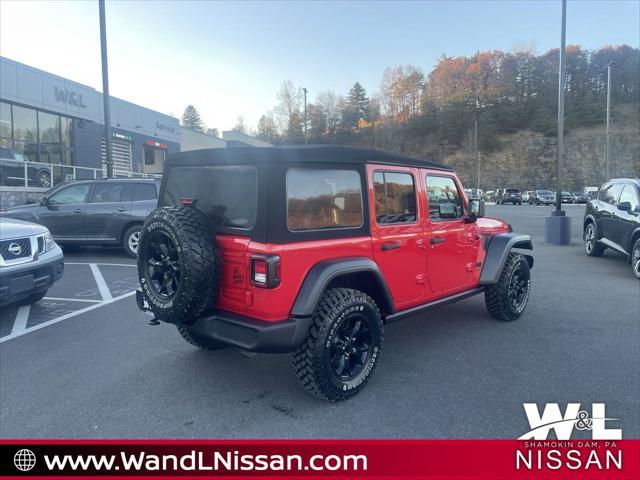 used 2021 Jeep Wrangler car, priced at $33,987