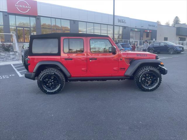 used 2021 Jeep Wrangler car, priced at $33,574