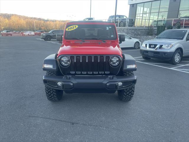 used 2021 Jeep Wrangler car, priced at $33,574