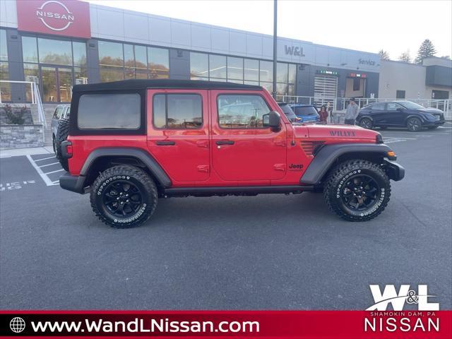 used 2021 Jeep Wrangler car, priced at $33,987