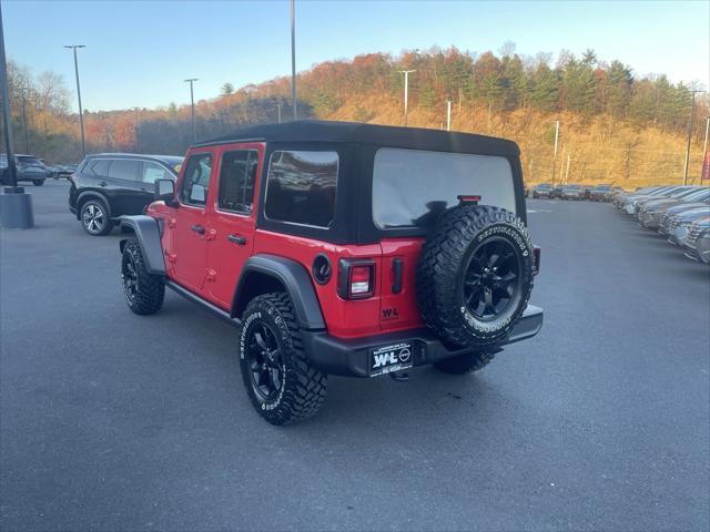 used 2021 Jeep Wrangler car, priced at $33,574