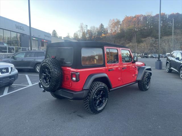 used 2021 Jeep Wrangler car, priced at $33,574