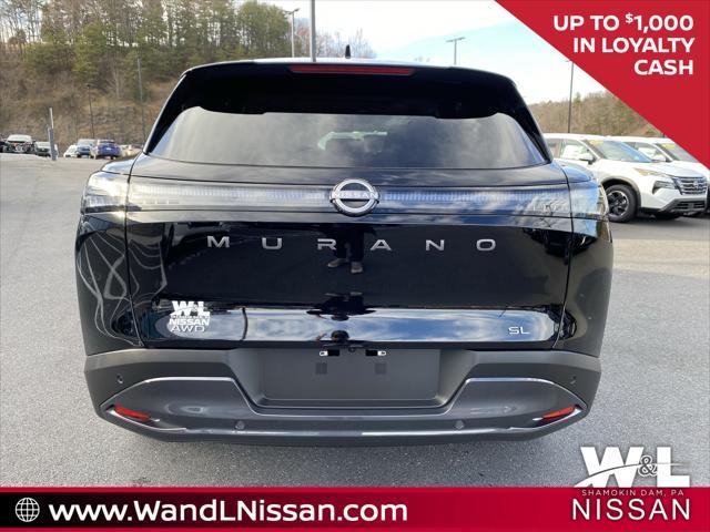 new 2025 Nissan Murano car, priced at $47,823