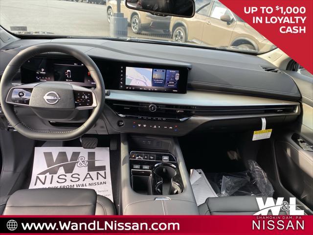 new 2025 Nissan Murano car, priced at $47,823