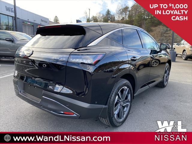 new 2025 Nissan Murano car, priced at $47,823