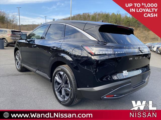 new 2025 Nissan Murano car, priced at $47,823