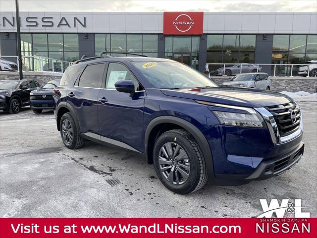 new 2025 Nissan Pathfinder car, priced at $44,082