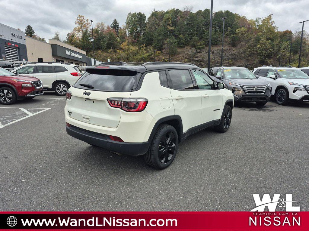 used 2021 Jeep Compass car, priced at $19,615