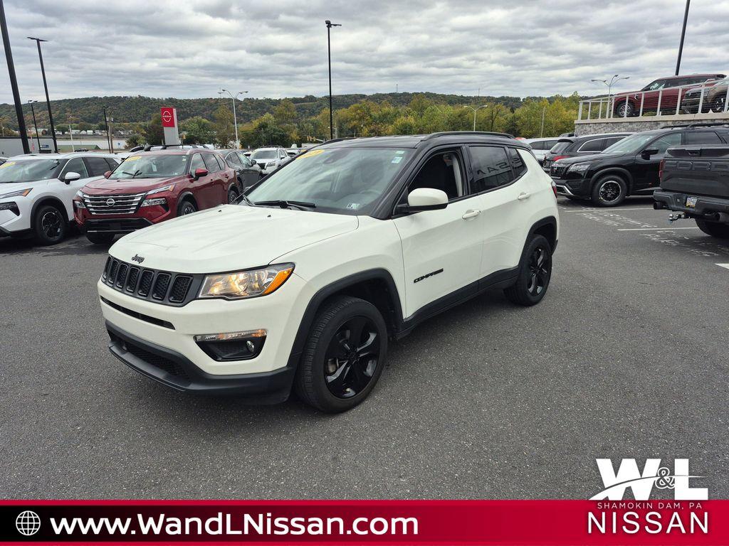 used 2021 Jeep Compass car, priced at $19,615