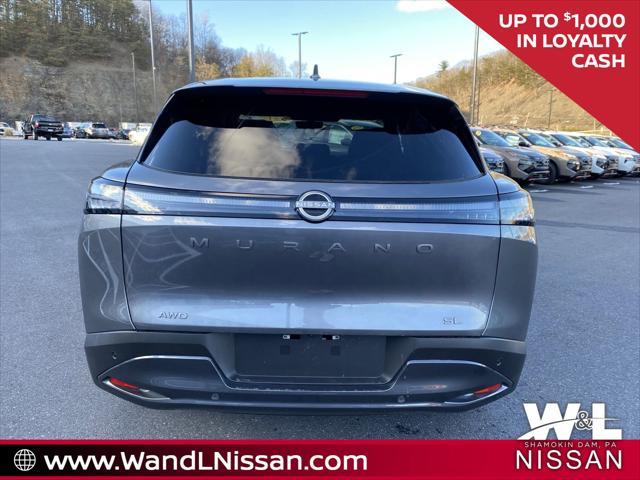 new 2025 Nissan Murano car, priced at $46,658