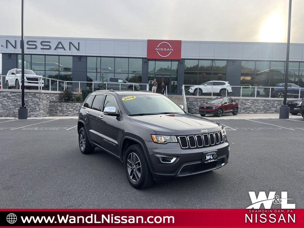 used 2018 Jeep Grand Cherokee car, priced at $17,527