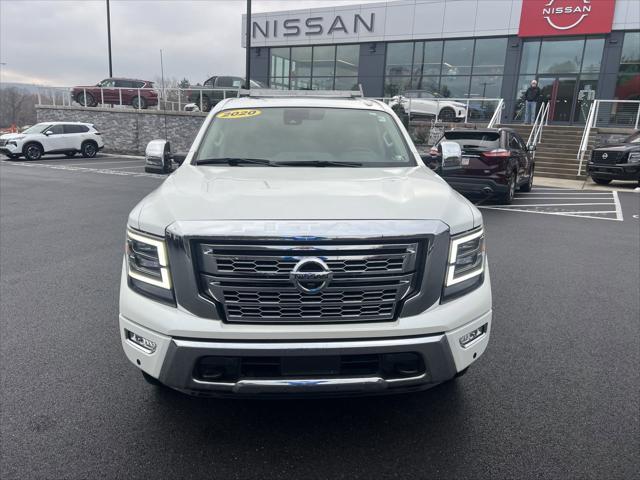 used 2020 Nissan Titan car, priced at $35,297