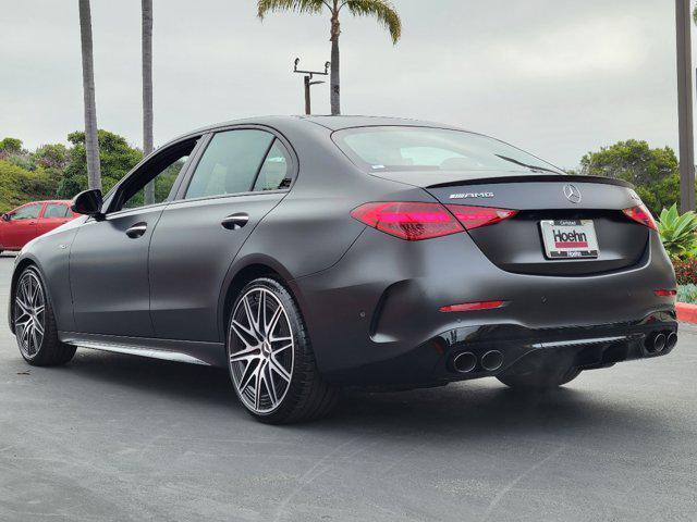 new 2024 Mercedes-Benz AMG C 43 car, priced at $77,395