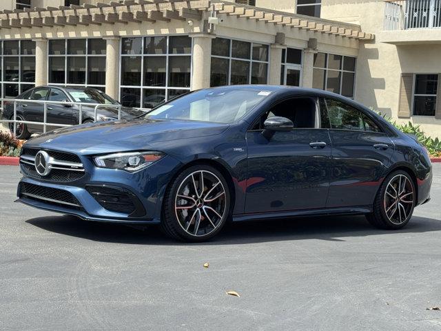 used 2022 Mercedes-Benz AMG CLA 35 car, priced at $40,995