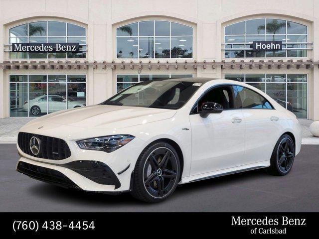 new 2025 Mercedes-Benz AMG CLA 35 car, priced at $64,390