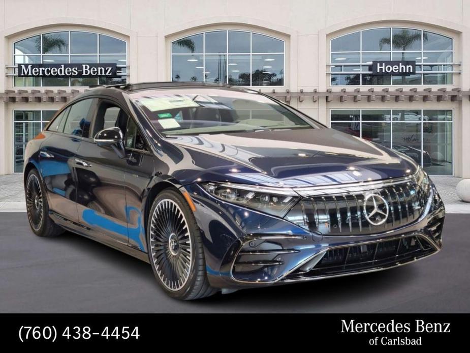 new 2024 Mercedes-Benz AMG EQS car, priced at $154,555