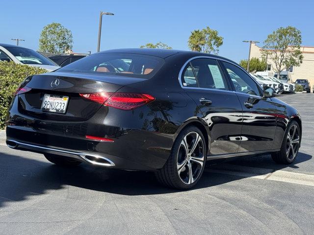 used 2024 Mercedes-Benz C-Class car, priced at $40,995