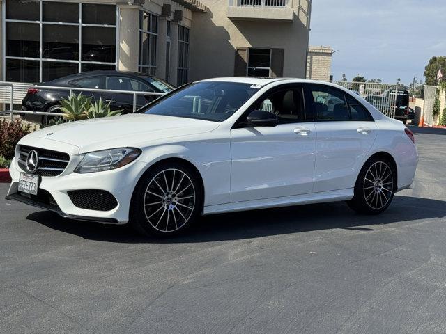 used 2018 Mercedes-Benz C-Class car, priced at $21,995