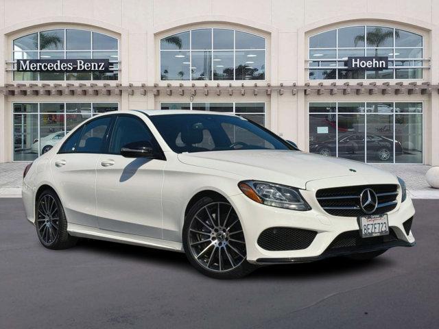 used 2018 Mercedes-Benz C-Class car, priced at $21,995